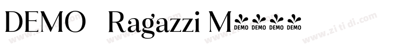 DEMO   Ragazzi M字体转换